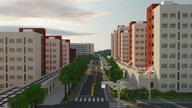 没车的东区大路