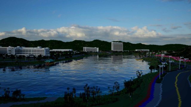 在图书馆这样看也很美哦=